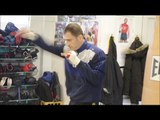 *IN CAMP SPECIAL* LENNY DAWS AS HE PREPARES FOR EBU TITLE CLASH @ WESTCROFT, CARSHARLTON 11-02-17