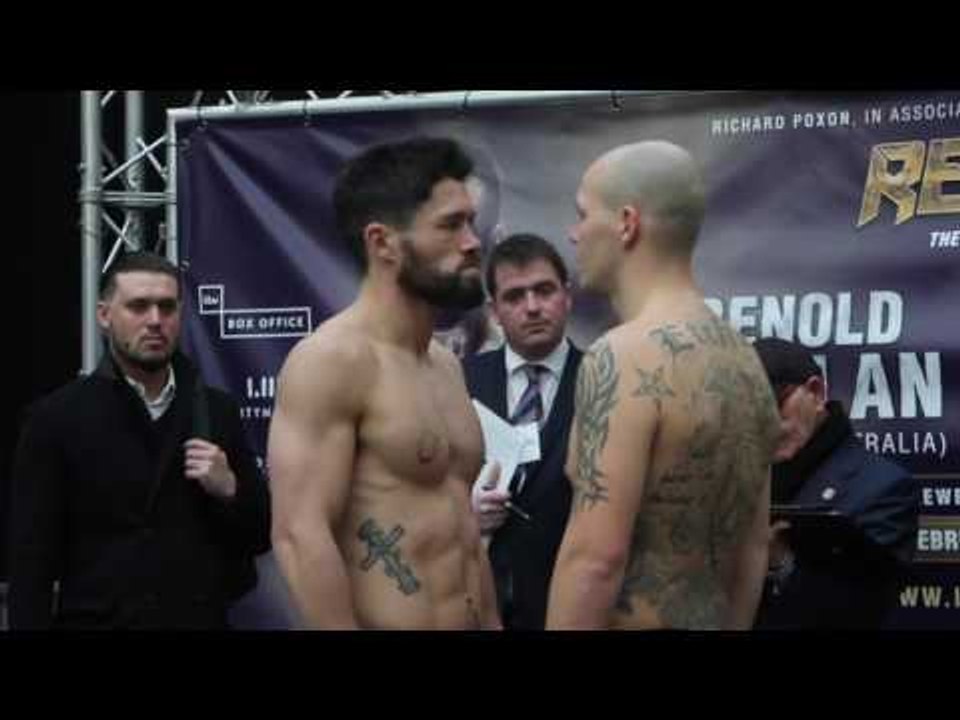 ADAM ETCHES v JOHN RYDER - *FULL & COMPLETE* - WEIGH IN VIDEO / ETCHES v RYDER