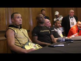 'SAUNDERS IS STARVING. WITHOUT ME - HE HAS NOTHING. FIGHTING IN FRONT OF 200 PEOPLE' - EUBANK JR