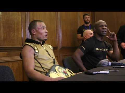 'ARE YOU SCARED JAMES DeGALE? - WE HAVE CHOSEN YOU!' - CHRIS EUBANK SNR ISSUES MESSAGE TO DeGALE