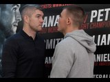 LIAM SMITH v LIAM WILLIAMS - FIRST HEAD TO HEAD @ PRESS CONFERENCE / SMITH v WILLIAMS