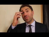 EDDIE HEARN REACTS TO McDONNELL'S DEFEAT TO VARGAS, COYLE/CAMPBELL WINS, DAVE ALLEN & HAYE-BELLEW