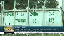 Venezolanos en Táchira defienden la paz ante posible agresión militar