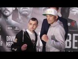 LEE SELBY v ANDONI GAGO - OFFICIAL HEAD TO HEAD @ FINAL PRESS CONFERENCE