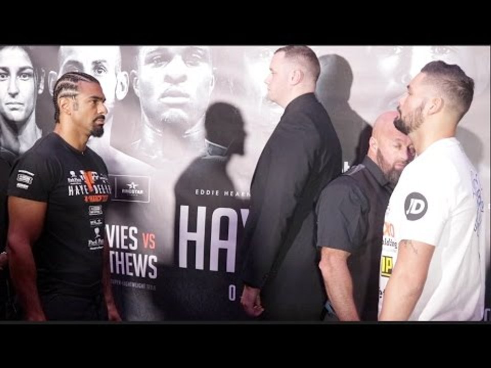 BEST OF ENEMYS! - DAVID HAYE v TONY BELLEW - WITH DAVID HAYE BEING TROLLED BY DERECK CHISORA!!