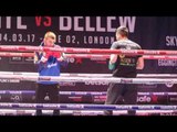 EXPLOSIVE! SAM EGGINGTON COMPLETE PAD WORKOUT WITH TAINER LOUIE COUNIHAN / HAYE v BELLEW
