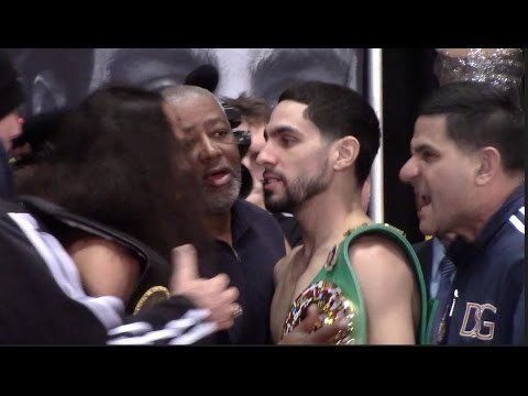 BAD BLOOD! - KEITH THURMAN v DANNY GARCIA - OFFICIAL WEIGH IN & HEAD TO HEAD / THURMAN v GARCIA