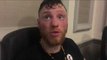 IRISH SENSATION RAY MOYLETTE REACTS TO PROFESSIONAL DEBUT WIN OVER IVAN GODOR IN LONDON