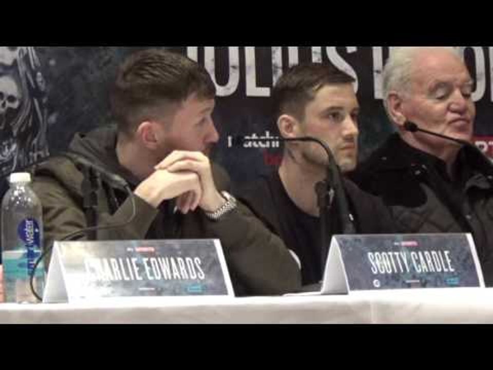 RICKY BURNS v JULIUS INDONGO - *FULL & UNCUT* PRESS CONFERENCE WITH EDDIE HEARN (GLASGOW)