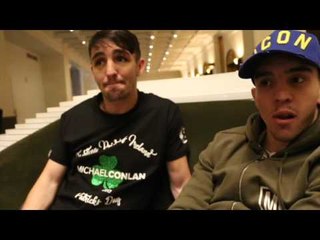 CONLANS IN NEW YORK! - MICHAEL CONLAN & JAMIE CONLAN ON NYC PRO-DEBUT, PADDY BARNES & CONOR McGREGOR