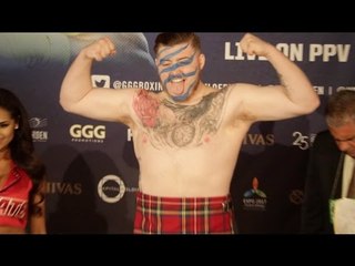 FREEEEEDOM! - HEAVYWEIGHT CLASH - JAY 'KID DYNAMITE' McFARLANE v MATT McKINNEY - OFFICIAL WEIGH IN