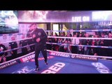 JORGE LINARES READY TO RETAIN HIS BELTS! - (INCLUDES WORKOUT FOOTAGE - AHEAD OF CROLLA REMATCH)