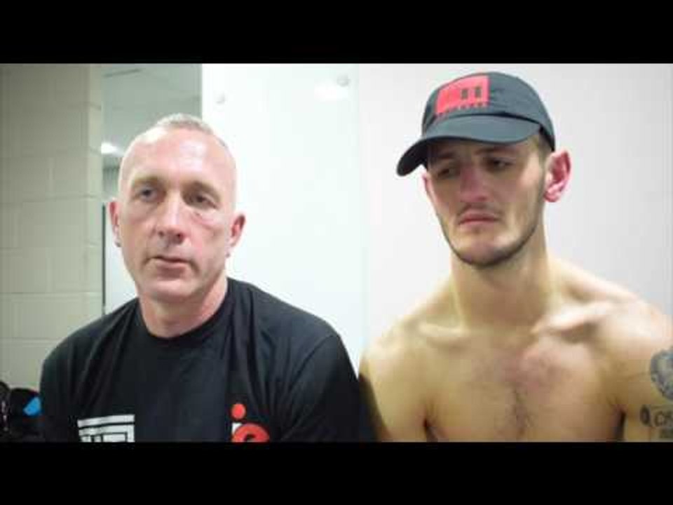 JASON EASTON REACT TO HIS WIN OVER ZOLTAN SZABO IN EDINBURGH ON JOSH TAYLOR UNDERCARD
