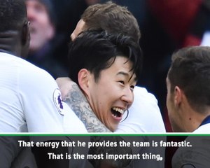 Son's energy is a smile - Pochettino