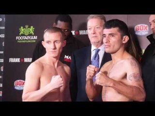 BABY FACE ASSASSIN! -  PAUL BUTLER v CARLOS RUIZ OFFICIAL WEIGH IN & HEAD TO HEAD