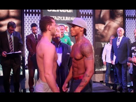 BEAST!!! - ANTHONY YARDE v RICHARD BARANYI OFFICIAL WEIGH IN & HEAD TO HEAD / THE FUTURE IS NOW