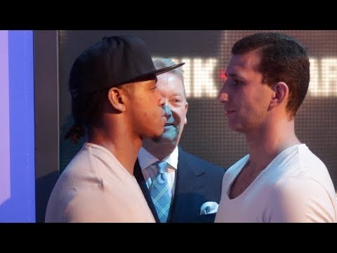 THE BEAST!!! ANTHONY YARDE v RICHARD BIRANYI - OFFICIAL HEAD TO HEAD @ FINAL PRESS CONFERENCE