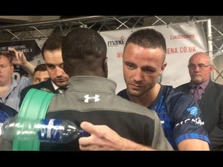 'I TAKE THIS LOSS AS A MAN' - OHARA DAVIES TELL JOSH TAYLOR & HIS TEAM AFTER SUFFERING DEFEAT