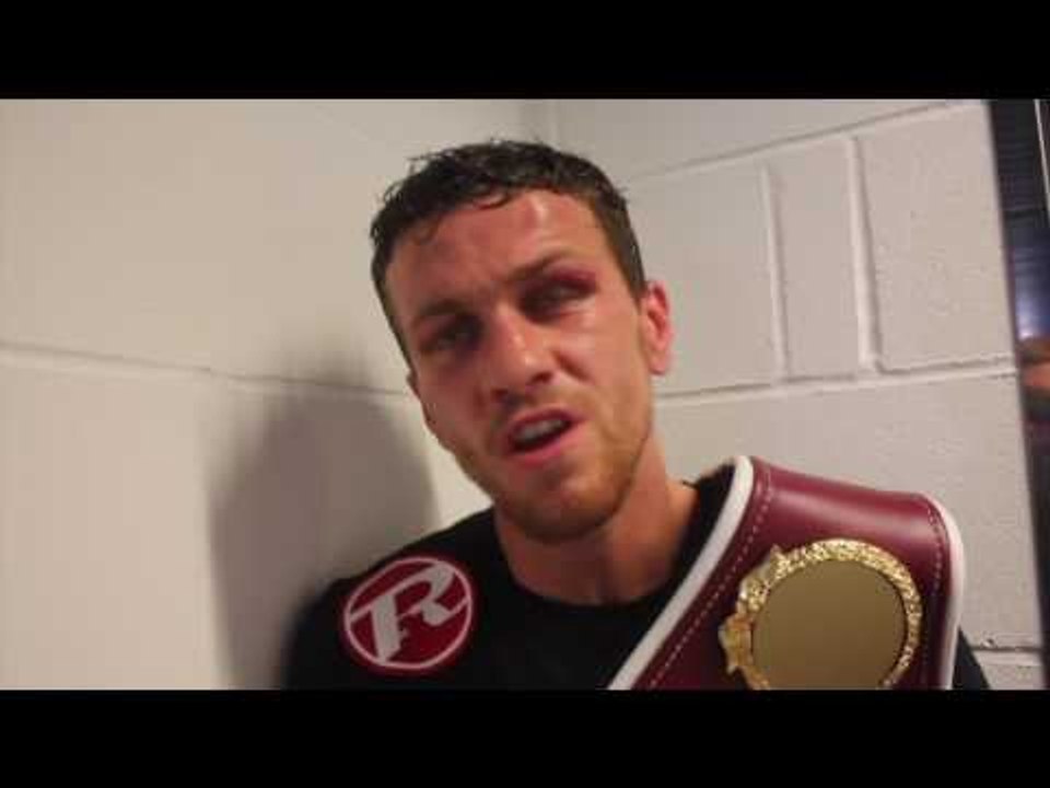 'W*NKER!' - GARY CORCORAN INVOLVED IN RINGSIDE BUST-UP w/ LIAM WILLIAMS, CLAIMS SD WIN OVER EKUNDAYO