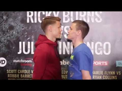 CHARLIE EDWARDS v IAIN BUTCHER - OFFICIAL HEAD TO HEAD / BURNS V INDONGO