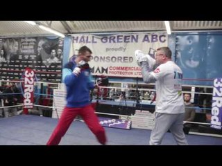 TOMMY LANGFORD OPEN WORKOUT FOOTAGE W/ TRAINER TOM CHANEY @ HALL GREEN ABC