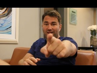 'WHEN AS I LOSE THE PASSION, ILL WALK AWAY FROM BOXING' -EDDIE HEARN GOES DEEP ON LIFE *RAW & UNCUT*