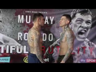 MARTIN MURRAY v GABRIEL ROSADO - OFFICIAL WEIGH-IN VIDEO & HEAD TO HEAD / BEAUTIFUL BRUTALITY