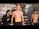 RETURN OF THE CAPTAIN! - TOM STALKER v CHRIS ADAWAY OFFICIAL WEIGH IN & HEAD TO HEAD