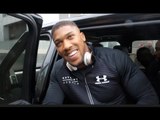 ANTHONY JOSHUA -'I'LL BID A BILLION POUNDS FOR KLITSCHKO MEMORY STICK'/ & 'FURY IS WELCOME AT FIGHT'