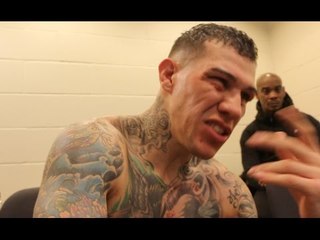 GABRIEL ROSADO LEFT FUMING AFTER SCORING & DEFEAT TO MARTIN MURRAY  / & TALKS AFTER FIGHT RING BEEF