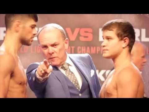 JOE CORDINA v SERGEJ VIB - OFFICIAL WEIGH IN & HEAD TO HEAD / JOSHUA v KLITSCHKO