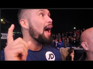 CALL ME OUT? -THEN YOU'RE FIGHTING WHO? BE CAREFUL BOY -I'LL END YOUR REIGN! - TONY BELLEW TO PARKER