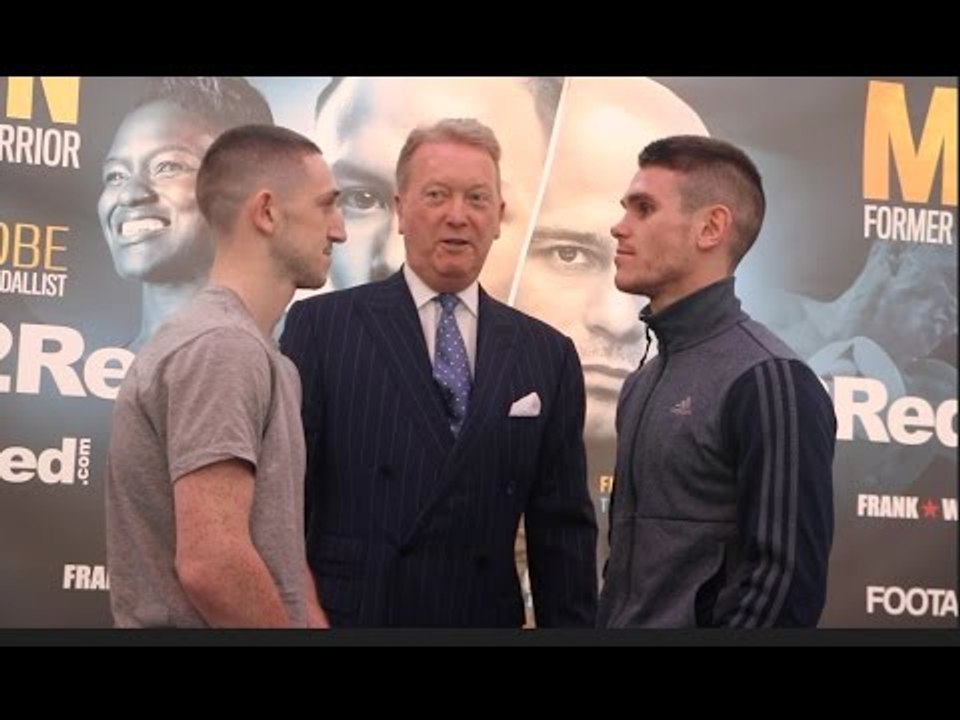 JAZZA DICKENS v THOMAS PATRICK WARD - HEAD TO HEAD @ FINAL PRESS CONFERNCE / DICKENS v WARD