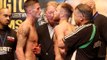 JOSH LEATHER v PHILLIP SUTCLIFFE JR - OFFICIAL WEIGH-IN VIDEO FROM LEEDS / LEATHER v SUTCLIFFE JR