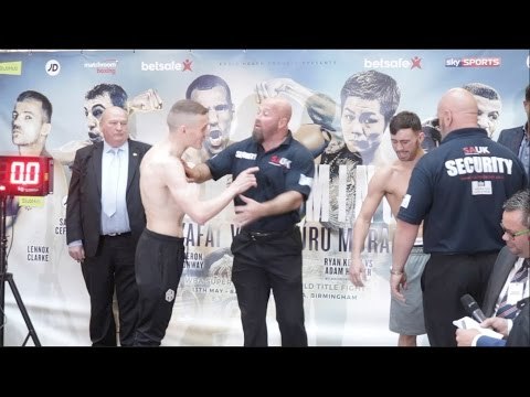 MODERATE BEEF - RYAN KELLY & ADAM HARPER PUT HEADS IN SEPARATED BY RESIDENT SAUK SECURITY (ANDY)