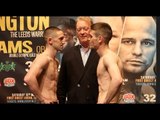 JAZZA DICKENS v THOMAS PATRICK WARD - OFFICIAL WEIGH IN VIDEO - FROM LEEDS / DICKENS v WARD