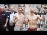 FRANKIE GAVIN v RENALD GARRIDO - OFFICIAL WEIGH & HEAD TO HEAD / THE HOMECOMING