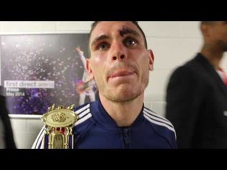 THOMAS PATRICK WARD CLAIMS BRITISH TITLE AGAINST DICKENS - AS HEAD CLASH RESULTS IN SCORECARD WIN