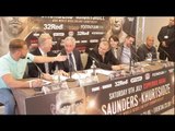 RAGE! BILLY JOE SAUNDERS & KHURTSIDZE TRAINER ANDRE ROZIER CONTINUE WAR OF WORDS IN LONDON