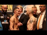 'LETS FU*KING 'AVE IT' - JOSH WARRINGTON v KIKO MARTINEZ - FULL WEIGH-IN VIDEO FROM LEEDS