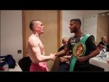 *UNSEEN* GAMAL YAFAI & SHOWTIME SEAN DAVIS EMBRACE & CLEAR THE AIR AFTER INTENSE LOCAL DERBY -