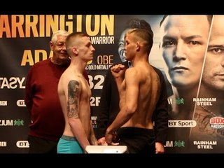 RYAN GARNER v RAFAEL CASTILLO - OFFICIAL WEIGH IN VIDEO - FROM LEEDS / GARNER v CASTILLO
