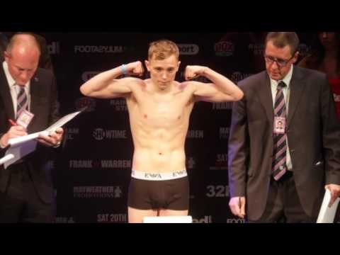 SUNNY EDWARDS v GYULA BODU - OFFICIAL WEIGH IN & HEAD TO HEAD