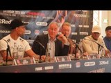RYAN WALSH v MARCO McCULLOUGH /CHRIS HOBBS v ANTHONY YARDE OFFICIAL PRESS CONFERENCE W/ FRANK WARREN