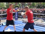KO KING UNLEASHED! - ANDY TOWNEND BATTERS THE PADS AHEAD OF JOHN KAYS CLASH / BROOK v SPENCE