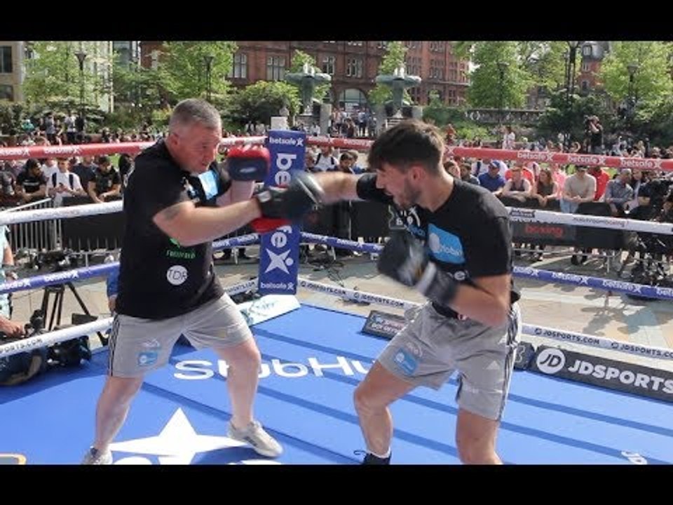 BEAST READY! - JAMIE COX SHOWS HIS POWER ON PADS AHEAD OF MATCHROOM DEBUT / BROOK v SPENCE
