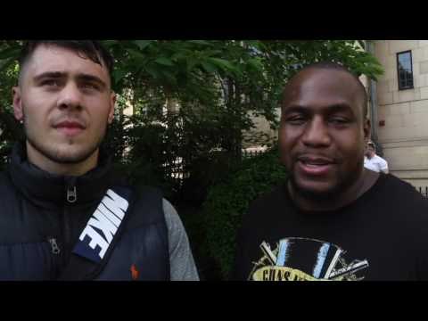 FAKE BEEF! - HEAVYWEIGHTS DAVE ALLEN & IAN LEWISON HOPEFUL THE FIGHT CAN STILL HAPPEN!