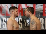 PADDY GALLAGHER v CRAIG KELLY - OFFICIAL WEIGH IN (FROM BELFAST) / BELFAST BOY