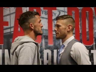 PAUL HYLAND JR v ADAM DINGSDALE - HEAD OT HEAD @ FINAL PRESS CONFERENCE / 'BELFAST BOY'