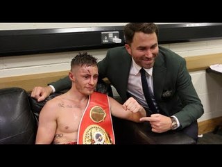 RYAN BURNETT BECOMES WORLD CHAMPION IN BELFAST! - EXCLUSIVE DRESSING ROOM FOOTAGE AFTER WIN